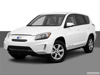 2012 Toyota RAV4 4-door EV  Sport Utility Front angle medium view photo
